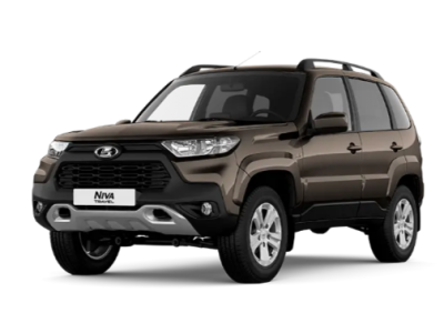 Заводской бампер на Lada Niva Travel 