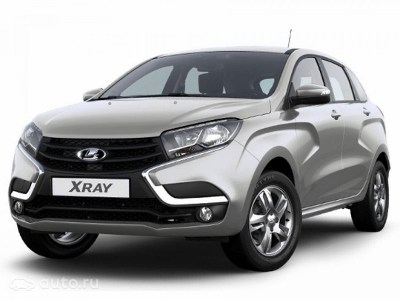 Купить оригинальный заводской бампер на LADA XRAY (Лада Хрей) в цвет