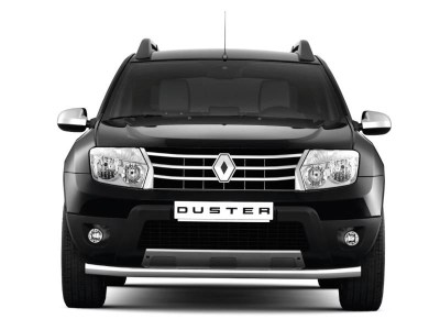 Защита переднего бампера одинарная 63мм (ИЗ НЕРЖ.СТАЛИ) RENAULT DUSTER