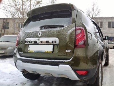 Спойлер Чистое Стекло для RENAULT DUSTER (Рено Дастер)