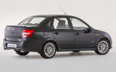 Накладки на пороги GRANTA SPORT ЛАДА ГРАНТА ВАЗ 2190-21905-2191 (Реплика) 