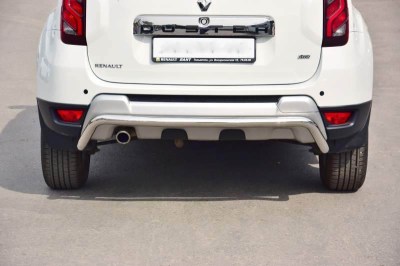 Защита заднего бампера 51мм (ИЗ НЕРЖ.СТАЛИ) Renault DUSTER