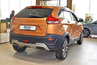 Бампер задний на LADA XRAY CROSS Оригинал 8450021008