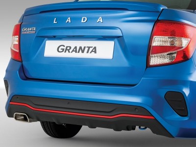 Задний бампер Lada Granta Drive Active 