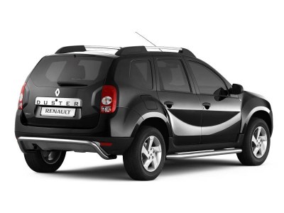 Защита порогов с алюм. площадкой Ø51мм (НПС) RENAULT Duster