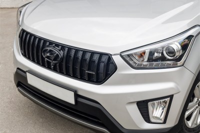 Решетка радиатора Black-Style дляHyundai Creta 