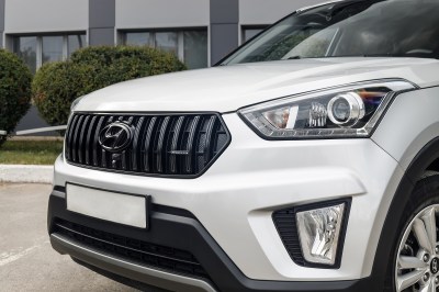 Решетка радиатора Black-Style дляHyundai Creta 