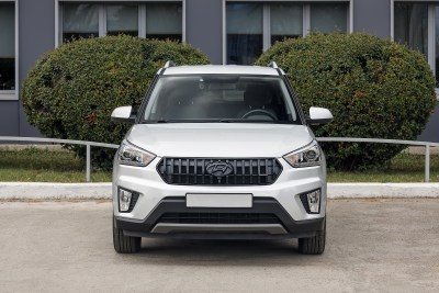 Решетка радиатора Black-Style дляHyundai Creta 