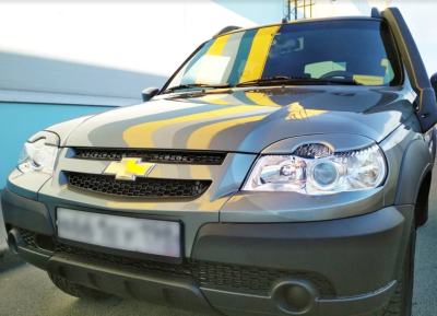 Накладки на фары VIST (реснички) CHEVROLET NIVA BERTONE ВАЗ-2123 