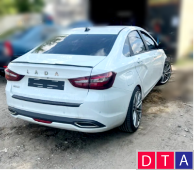 Спойлер Х6 на Lada Vesta NG седан