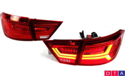 Фонари светодиодные LED в стиле AUDI красные для LADA VESTA