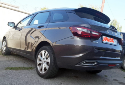Накладка JOKER на штатный спойлер Lada Vesta SW, Cross NG универсал 