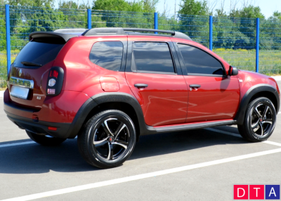 Спойлер №1 КАРТ на RENAULT Duster с 2012-2020, NISSAN Terrano с 2014