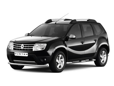 Защита переднего бампера одинарная 63мм (НПС) RENAULT DUSTER