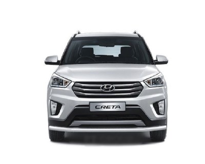 Защита переднего бампера одинарная HYUNDAI Creta