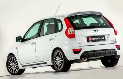 Тюнинг накладки на пороги Kalina-2 Sport оригинал для ЛАДА КАЛИНА 2