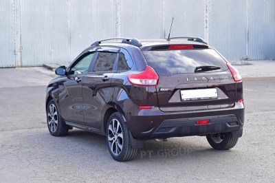 Рейлинги (черный муар) для LADA XRAY, XRAY CROSS c 2016г.