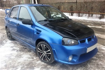 Тюнинг бампер передний AVR САМУРАЙ для ЛАДА КАЛИНА 1 (седан, хэтчбек, универсал)