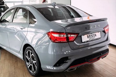Спойлер задний под окраску Lada Vesta Sport Оригинал 8450038552