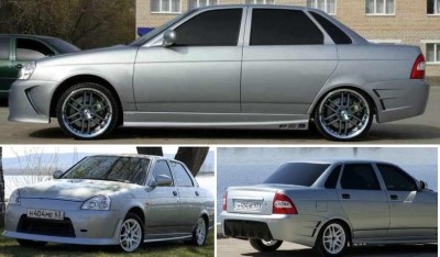 Тюнинг обвес AVR Авангард Спорт для ЛАДА ПРИОРА ВАЗ 2170 седан