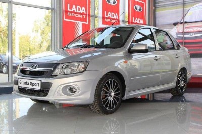 Тюнинг накладки на пороги GRANTA SPORT на ЛАДА ГРАНТА ВАЗ 2190-2191