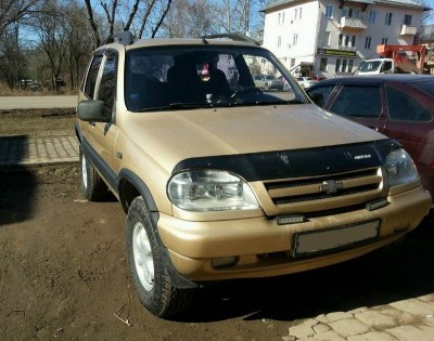 Бампер передний на CHEVROLET NIVA, ВАЗ-2123 старого образа до 2009г.