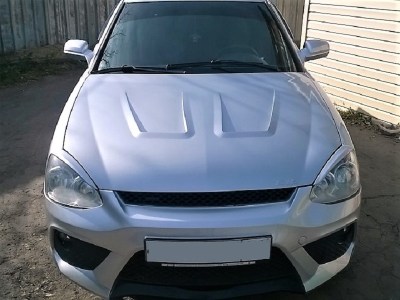 Капот пластиковый АВР тюнинг для Лада ПРИОРА