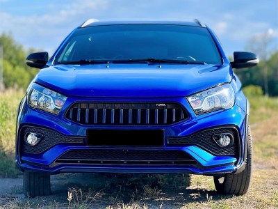 Передний бампер QUASAR для LADA VESTA CROSS седан, SW CROSS