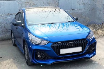 Бампер передний QUANT тюнинг для HYUNDAI SOLARIS 2