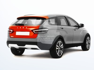 Дверь задка LADA VESTA SW CROSS универсал Оригинал 8450102347 
