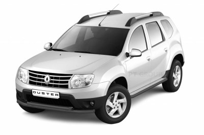 Защита порогов Эстонец 51 мм с (ППК) для Renault DUSTER