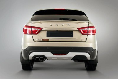 Спойлер лип XMUG для LADA VESTA SW, SW CROSS