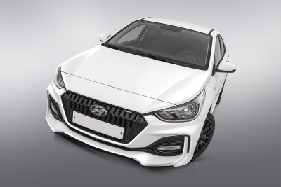 Бампер передний QUANT тюнинг для HYUNDAI SOLARIS 2