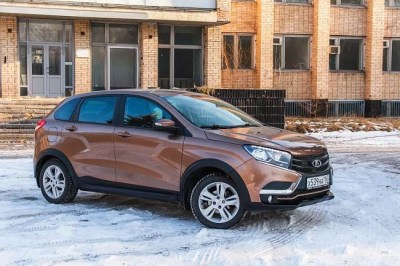 Комплект КРОСС накладок колесных арок, порогов на ЛАДА ХРЕЙ