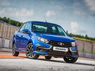 Передний бампер Lada Granta Drive Active