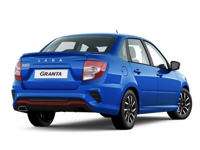 Задний бампер Lada Granta Drive Active