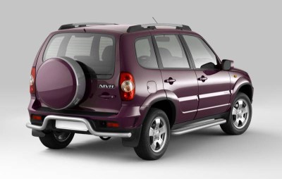 Защита порогов с алюминиевой площадкой 51 мм (ППК) Chevrolet NIVA