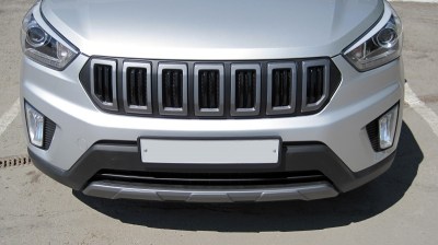 Накладка на передний бампер «NEXT» тюнинг на Hyundai Creta