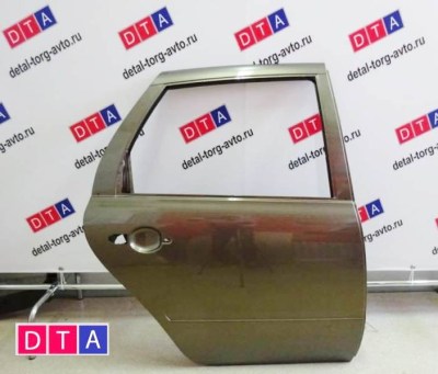 Дверь задняя правая на ЛАДА ГРАНТА ФЛ седан, оригинал в цвет