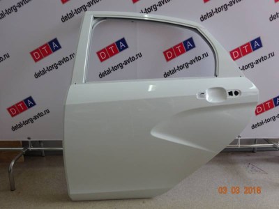 Купить дверь задняя левая ЛАДА ВЕСТА в сборе оригинал в цвет кузова