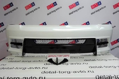 Тюнинг бампер задний LEX (Лекс) на Лада Приора ВАЗ 2172 хэтчбек