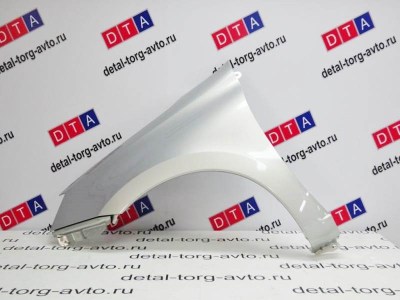 Крыло переднее левое без отверстия под повторитель на LADA GRANTA FL в цвет