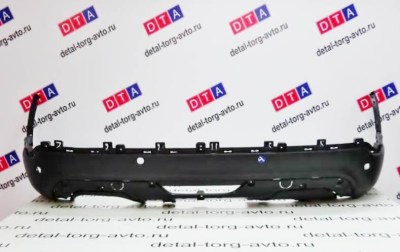 Накладка заднего бампера на ЛАДА ВЕСТА SW CROSS АВТОВАЗ Оригинал