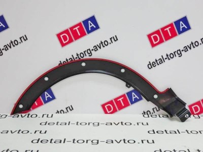 Накладка арки переднего колеса правая на ЛАДА КАЛИНА Кросс