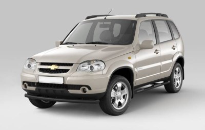 Защита порогов с накладками 63 мм (ППК) Chevrolet NIVA 