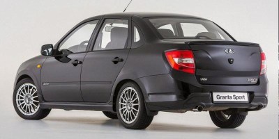 Бампер задний Granta Sport (реплика) на ЛАДА ГРАНТА седан ВАЗ 2190 