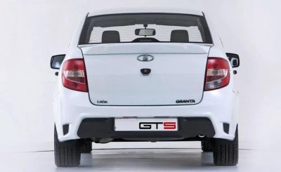 Задний бампер GTS на ЛАДА ГРАНТА 2190 седан