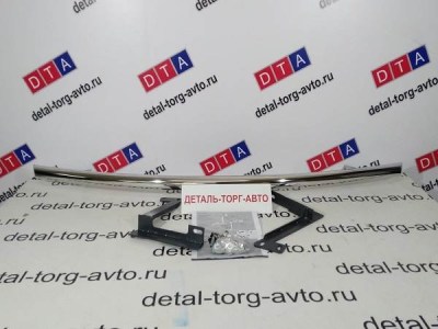 Защита заднего бампера одинарная 51мм  для LADA XRAY(Х-Рей)