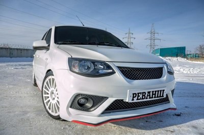 Тюнинг бампер передний LSD РЕВАНШ на ЛАДА КАЛИНА 2 хэтчбек, универсал