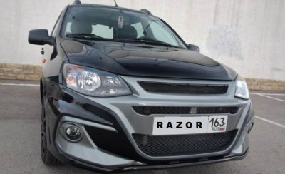 Передний бампер Razor тюнинг на ЛАДА ГРАНТА ВАЗ 2190, 2191